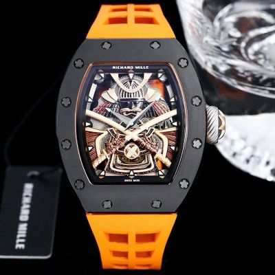 Richard Mille RM47 Black carbon fiber case Watch